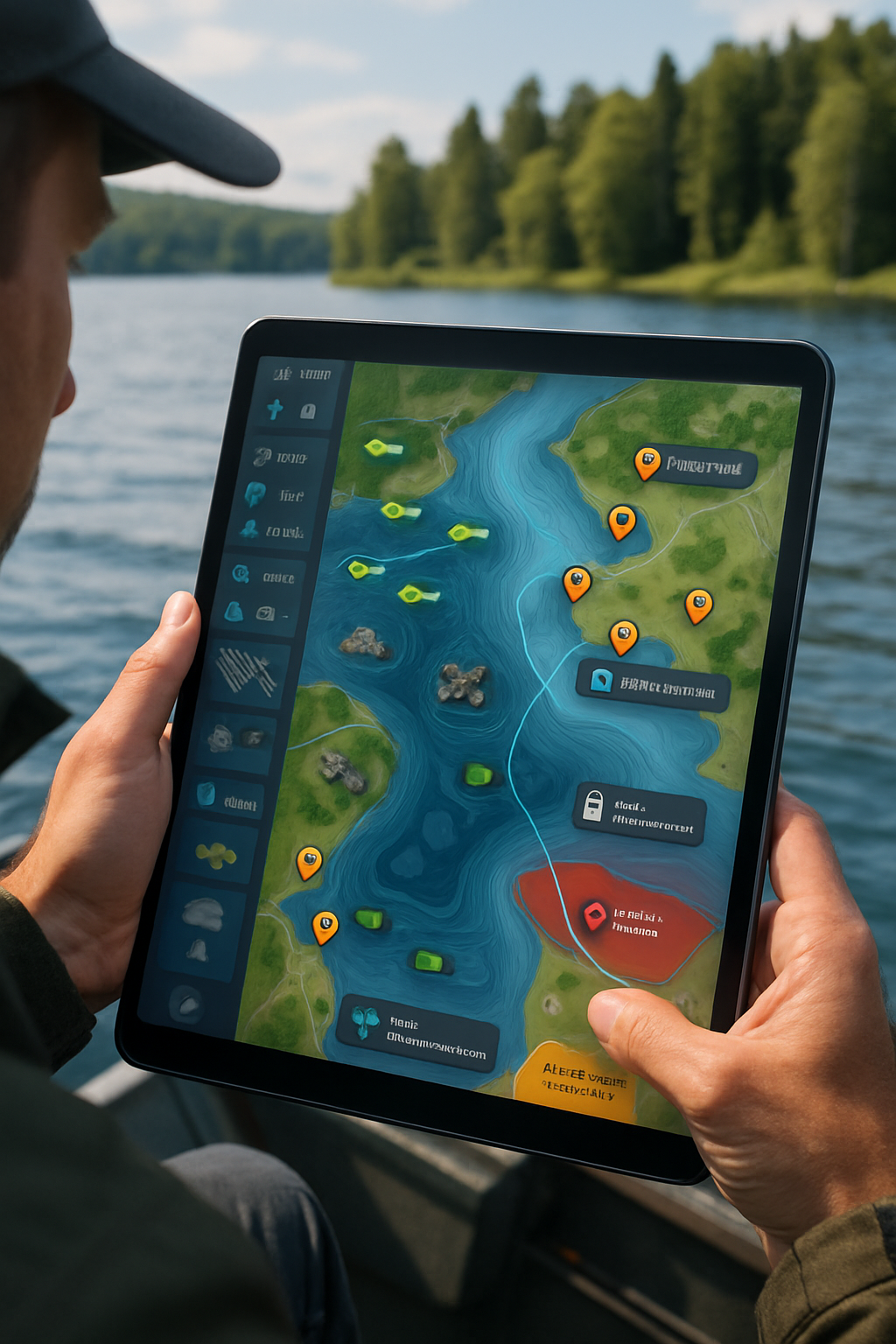 FACEFish Fishing Spots Map